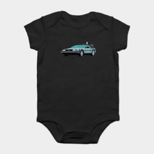 DeLorean Baby Bodysuit